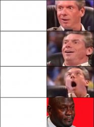 vince mcmahon meme template