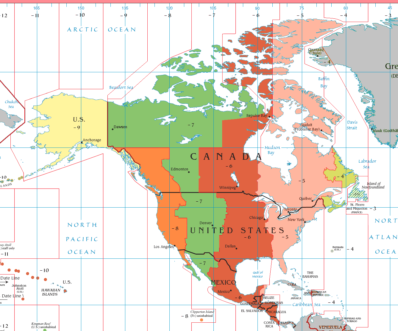 gmt est time difference