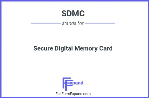 sdmc full form