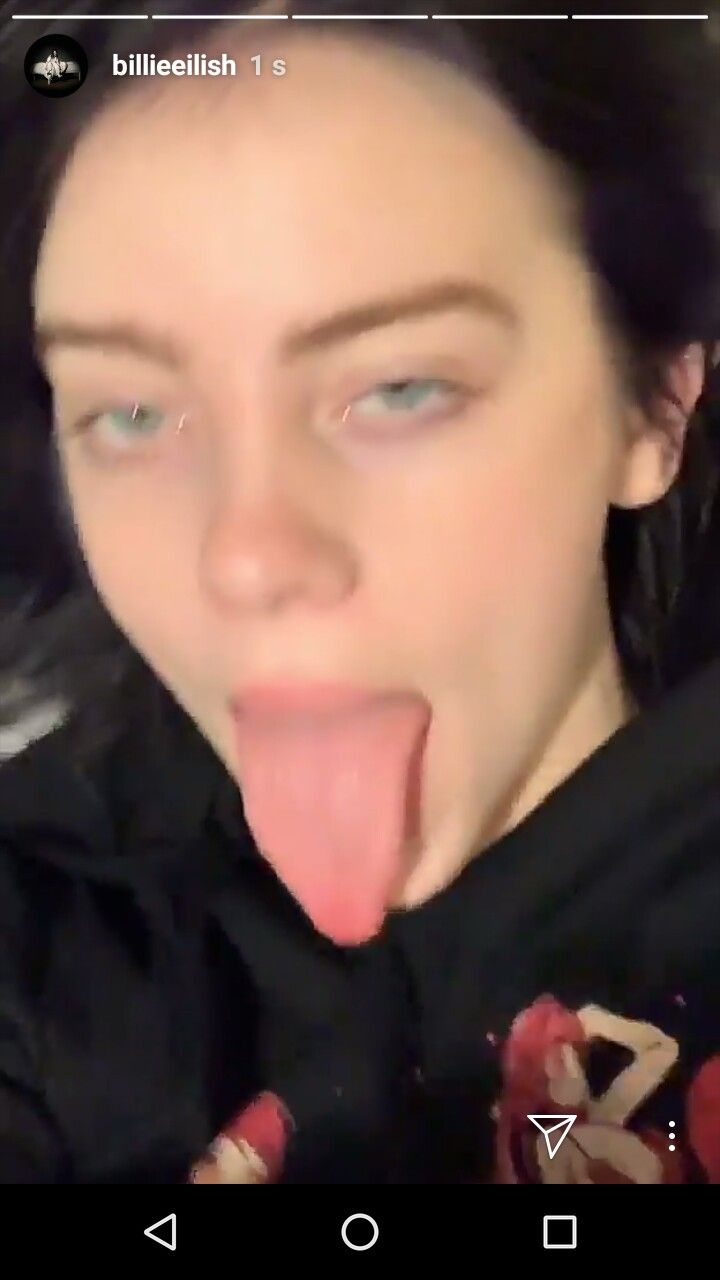 billie eilish cumshot