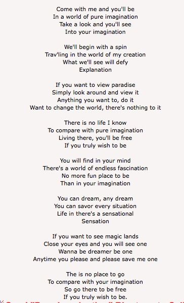 pure imagination lyrics