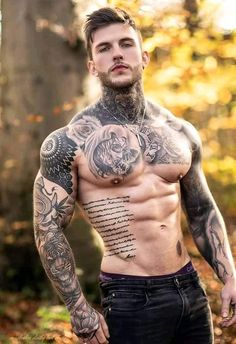 sexy guys with tattoos