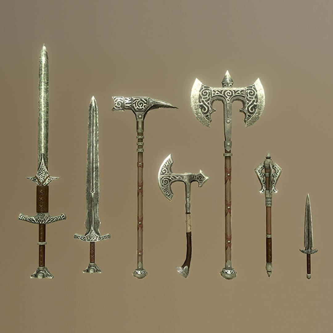 skyrim weapons