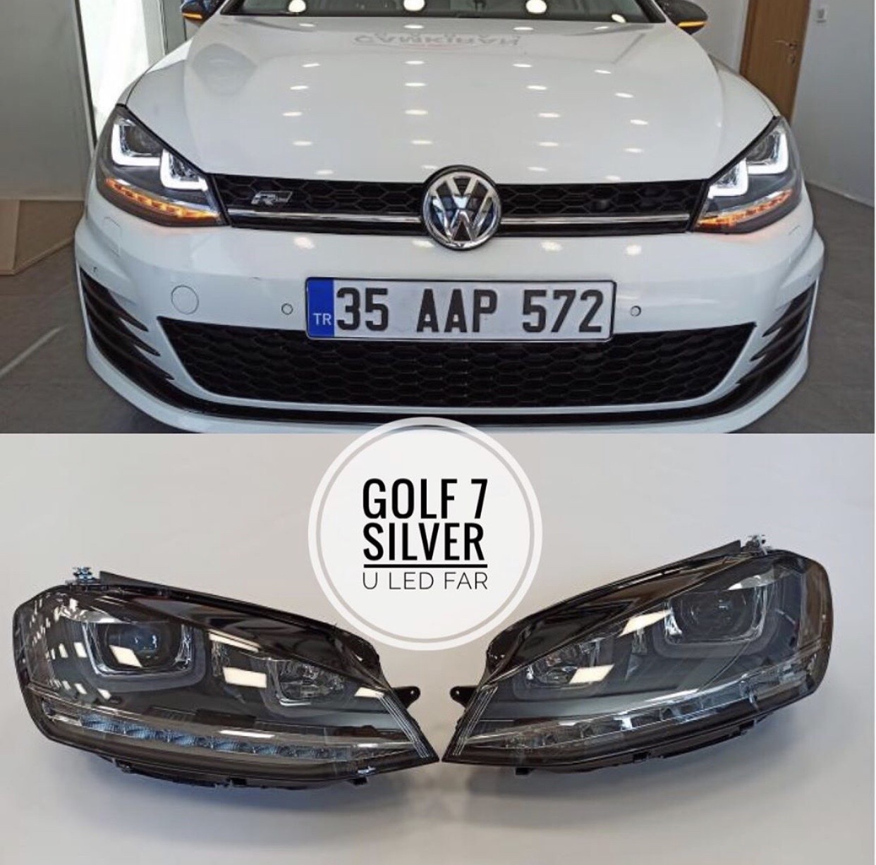 golf 7 u led montaj