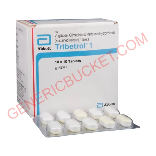 glimepiride 1 mg metformin 500 mg