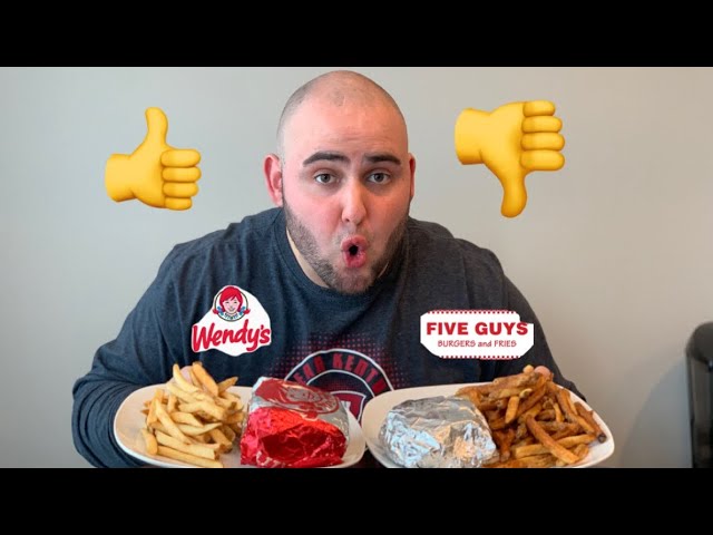 wendys vs five guys