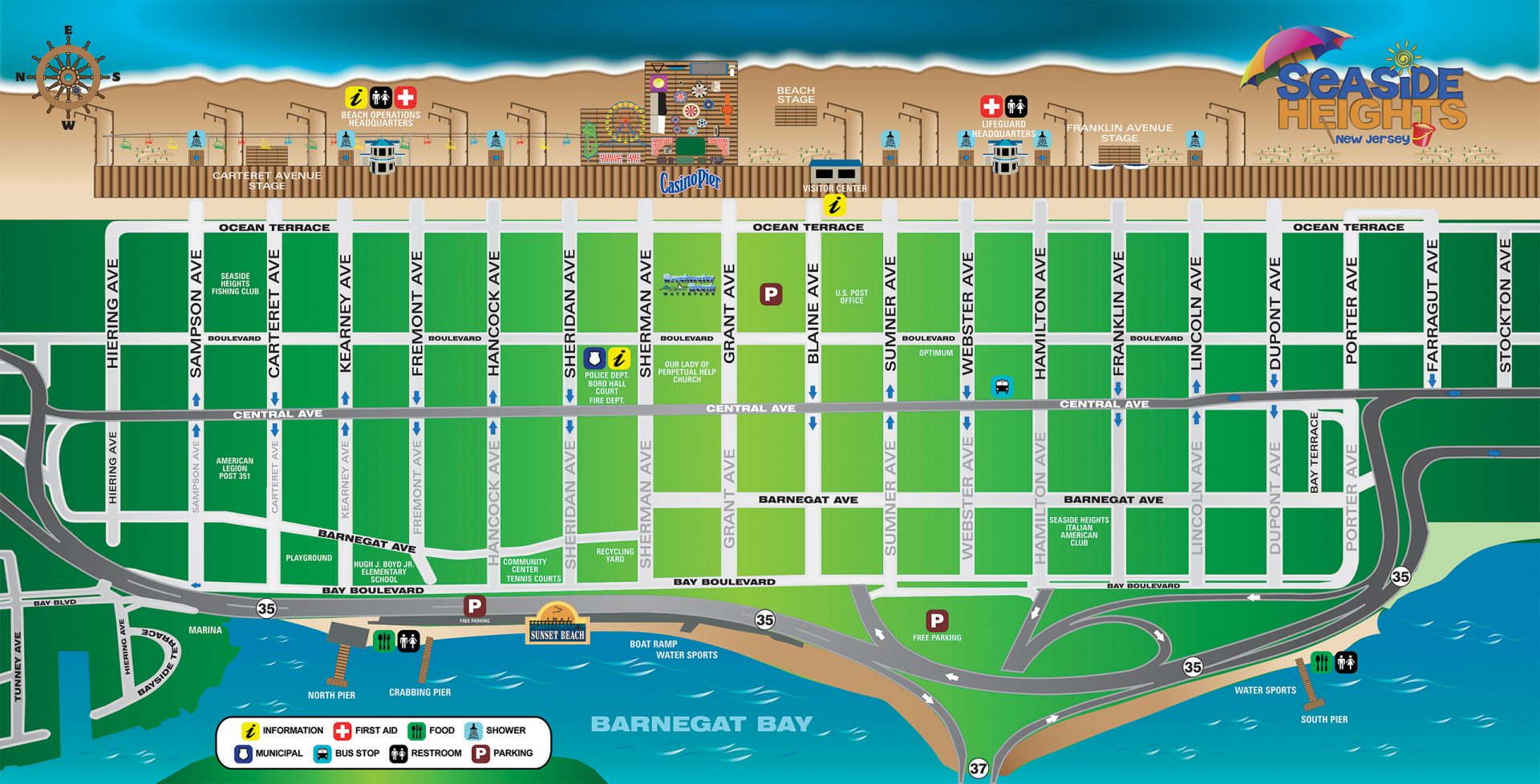 seaside heights nj boardwalk map