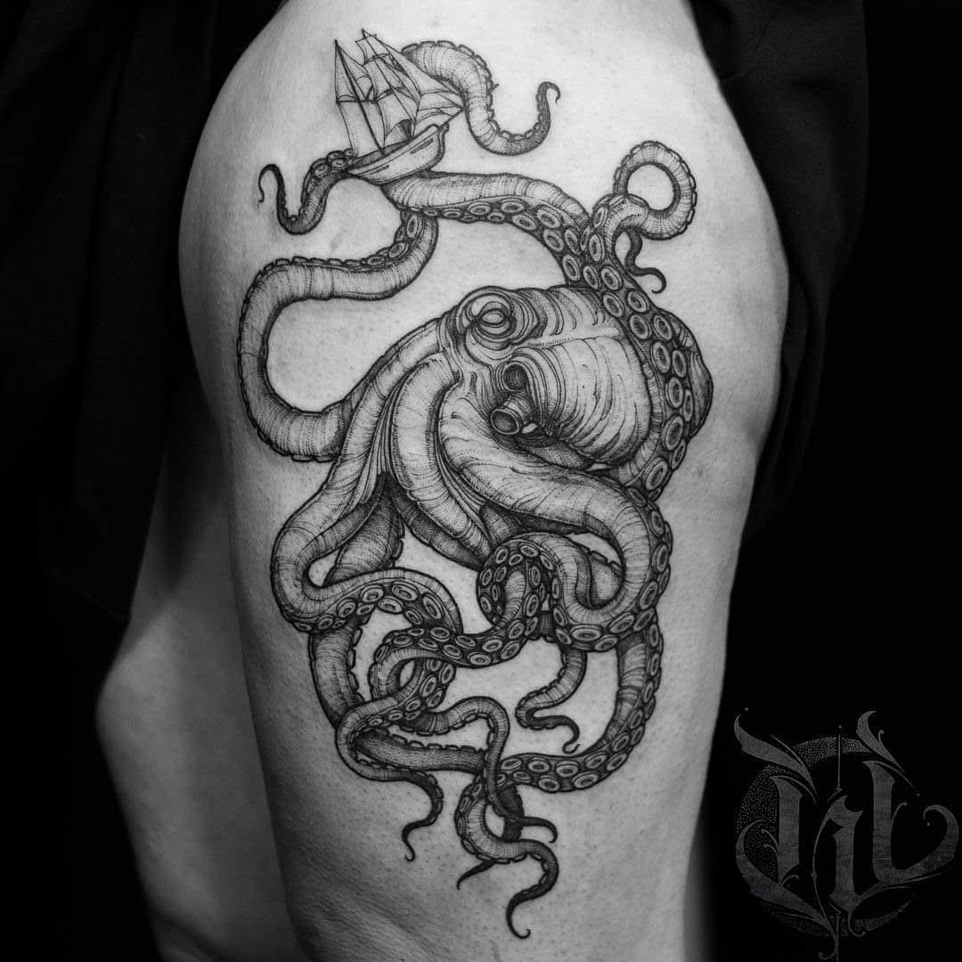 kraken tattoo