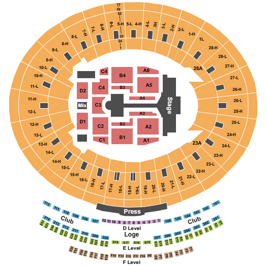 bts tickets rose bowl