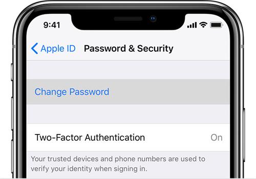 how do you check your apple id password