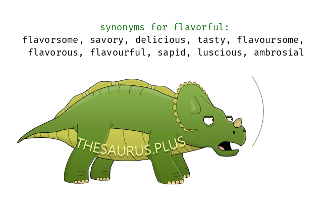 flavourful synonym