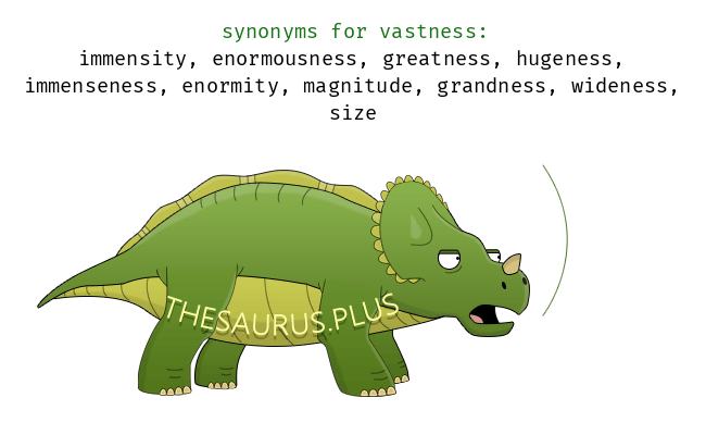 vastness synonym