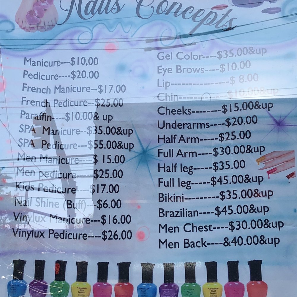 pedicure prices near me