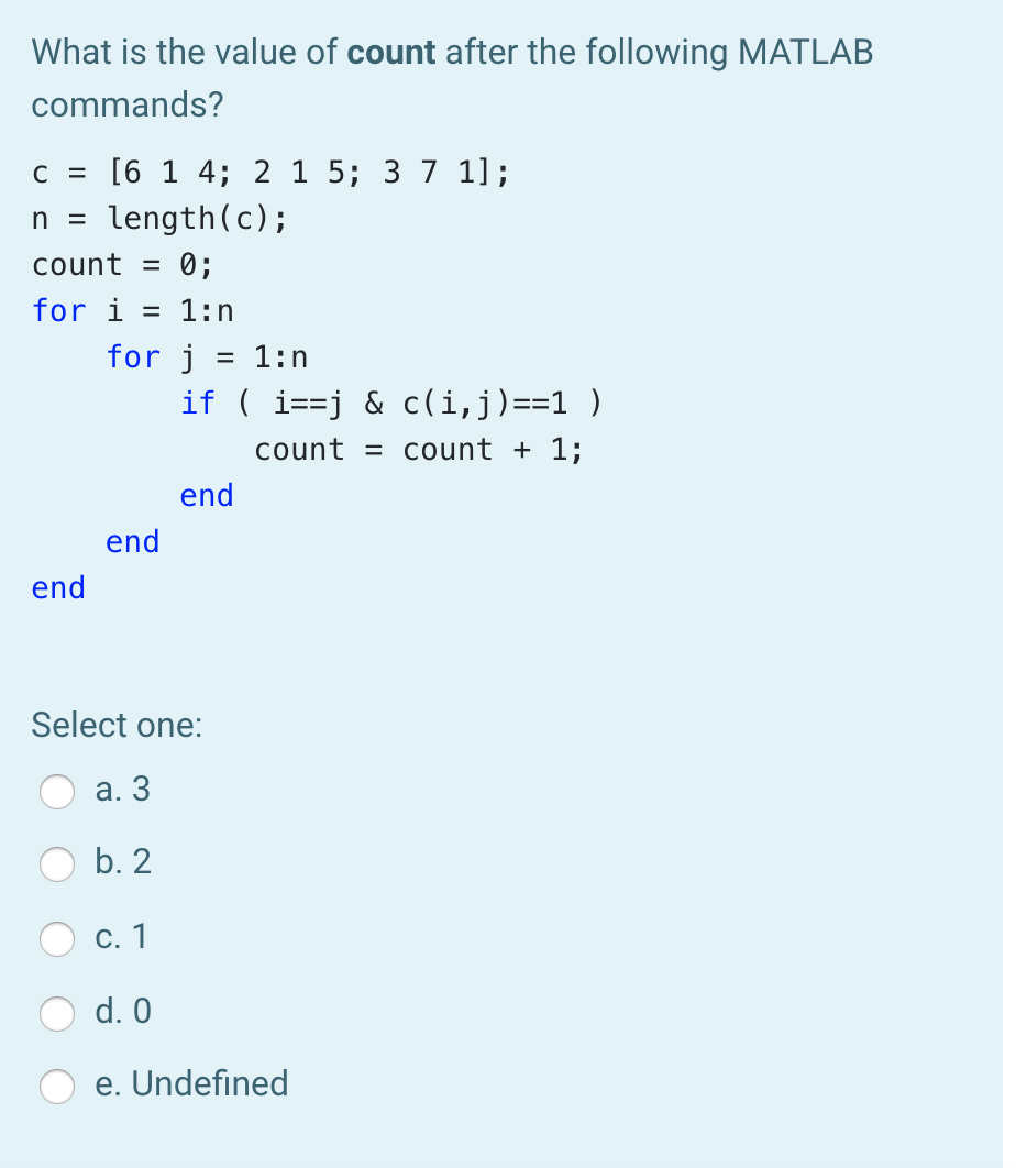 counts matlab