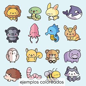 dibujos kawaii de animales