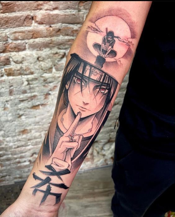 itachi tatuaje