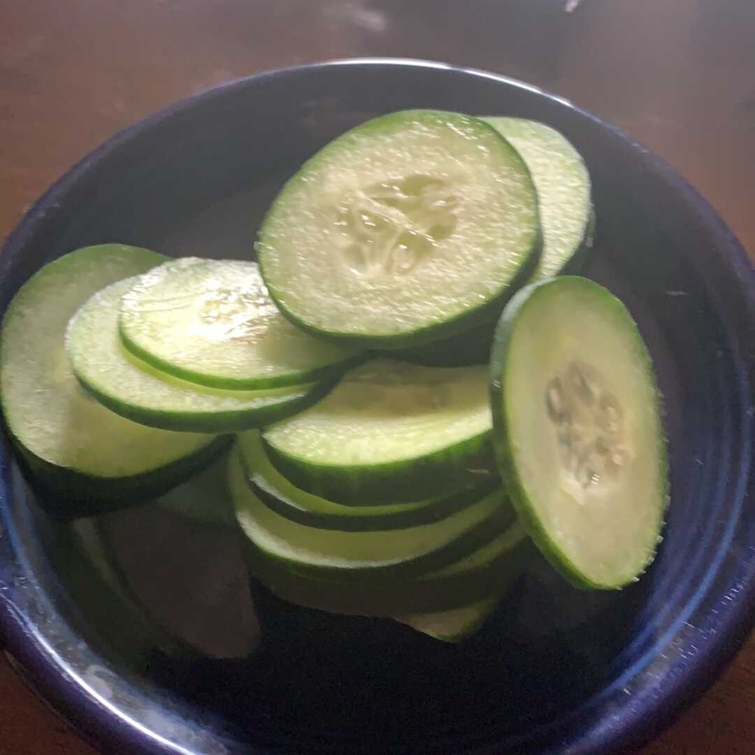 cucumber calories 100g