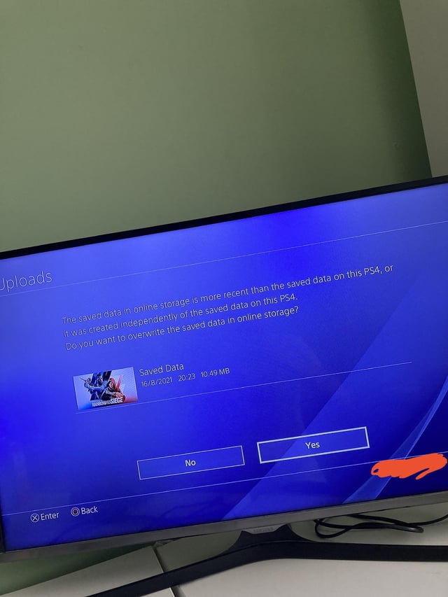 ps4 saved data cannot upload