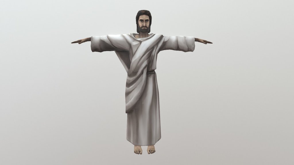 jesus 3d model free download