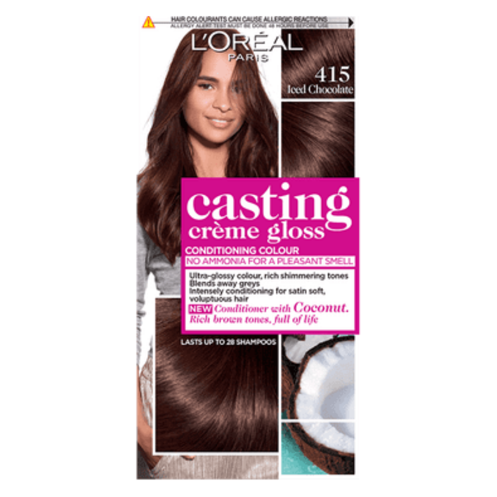 casting hair dye colours