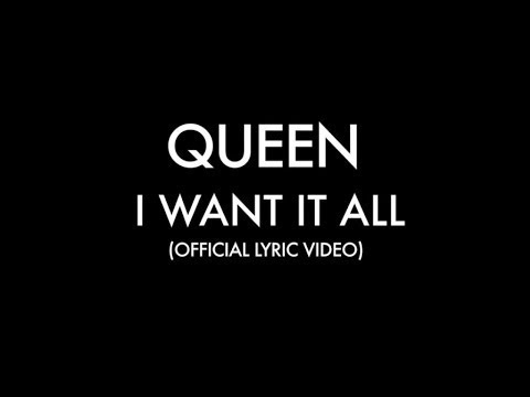 queen i want it all lyrics