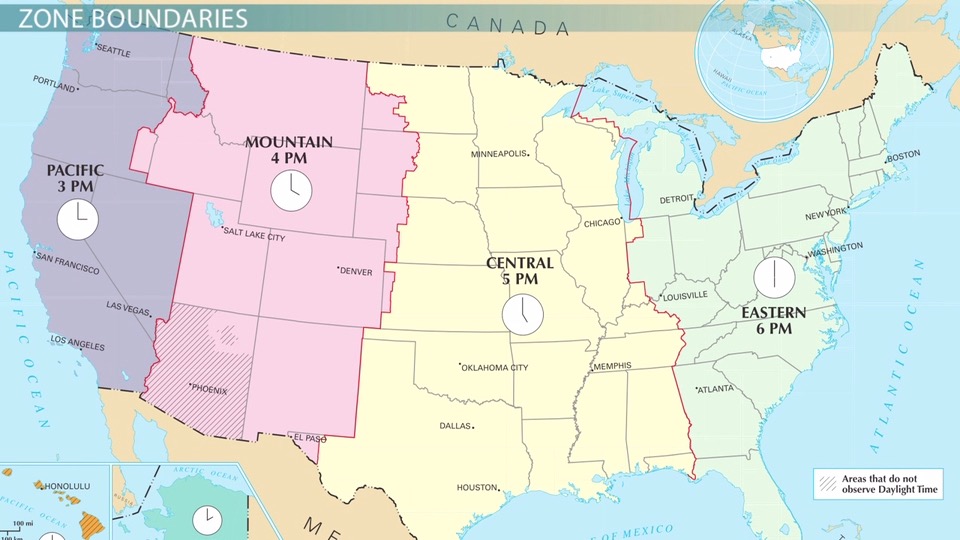 time zone for montana usa