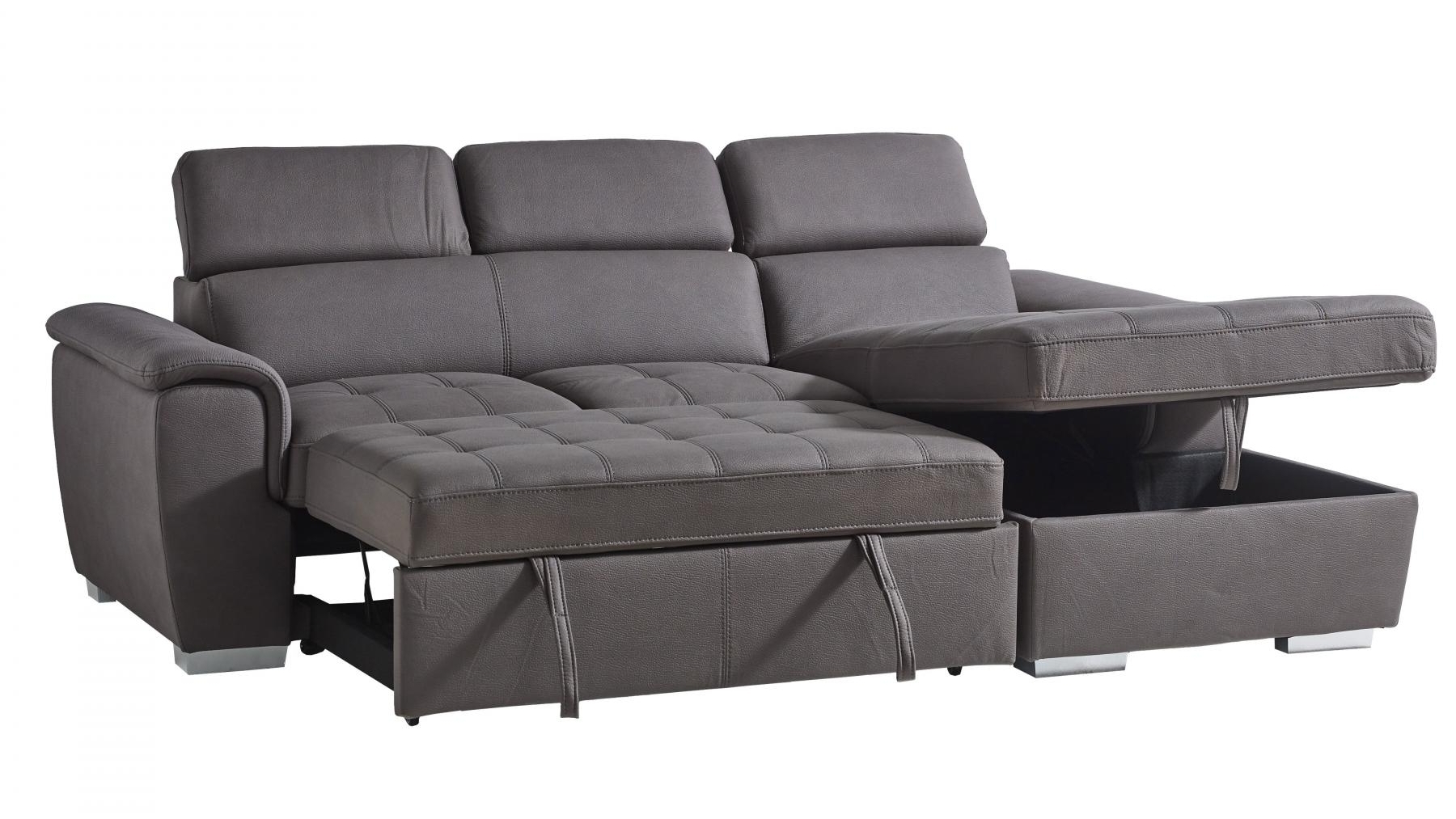 capri 3-seater sofa bed with chaise