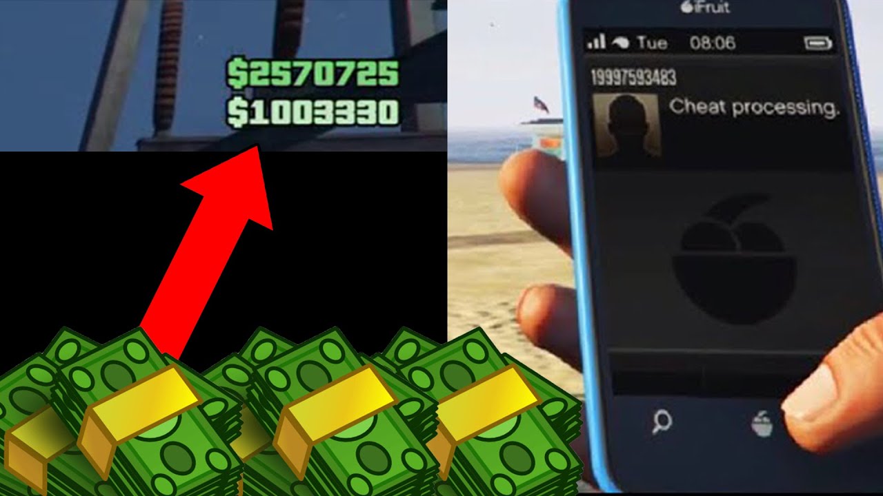 story mode money cheat gta 5