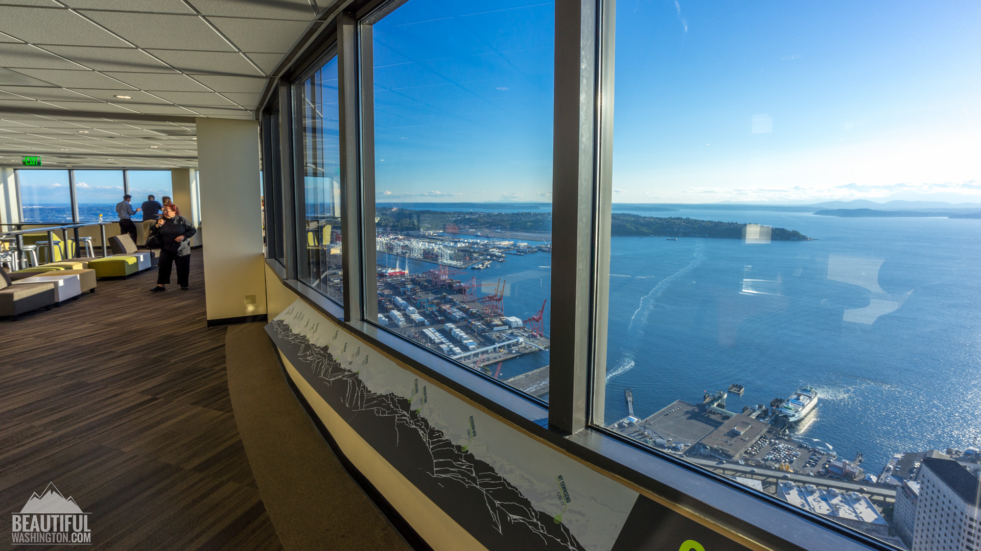 columbia tower sky view seattle