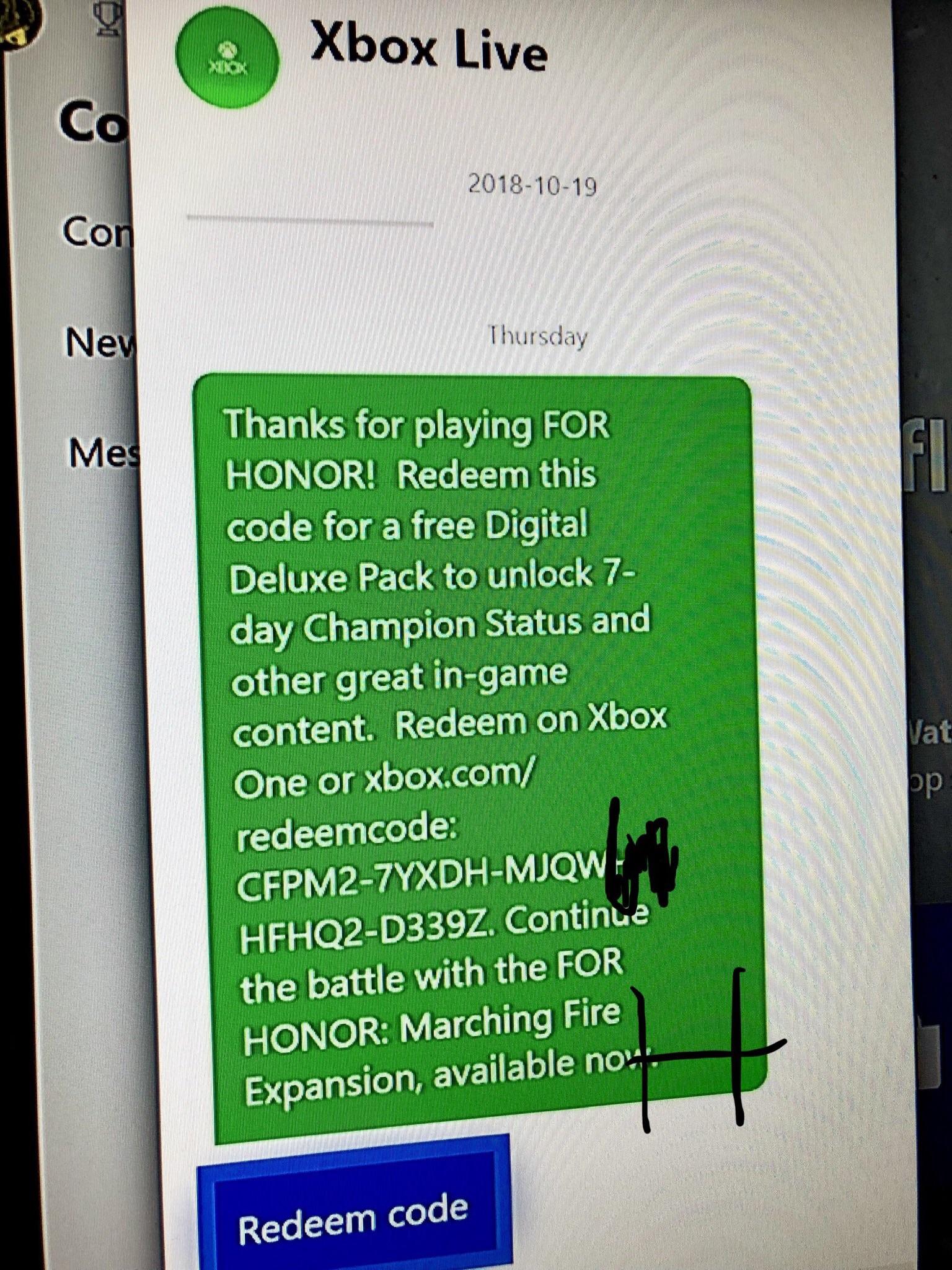 for honor redeem codes