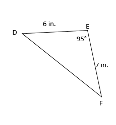 find length of third side of triangle