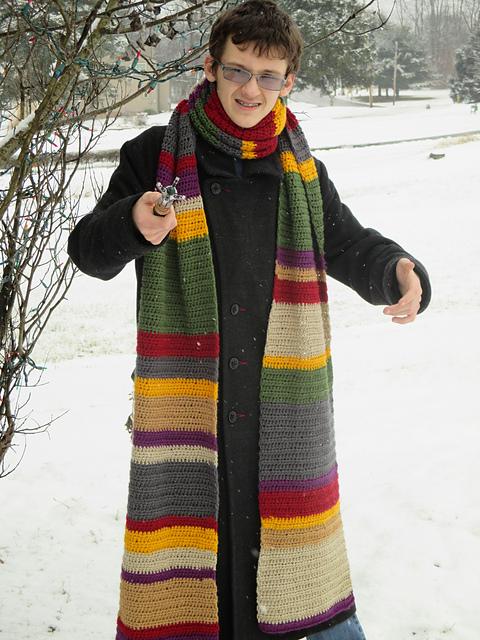 4th doctor scarf