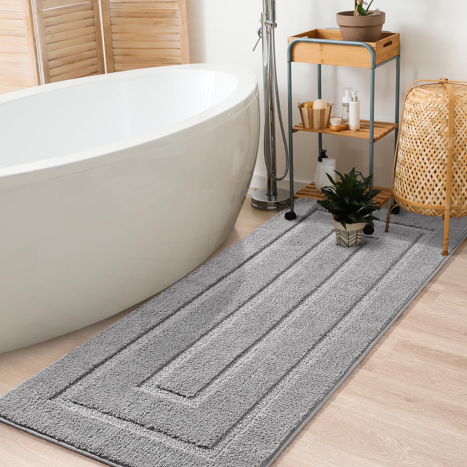 long bath rug