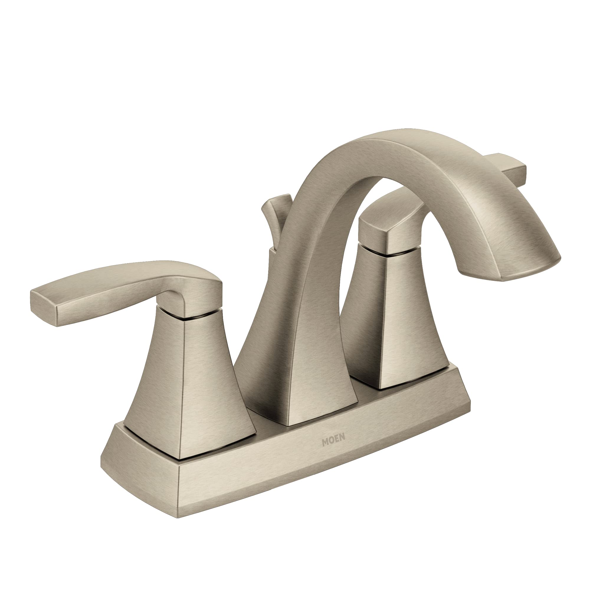 moen brushed nickel bathroom faucet