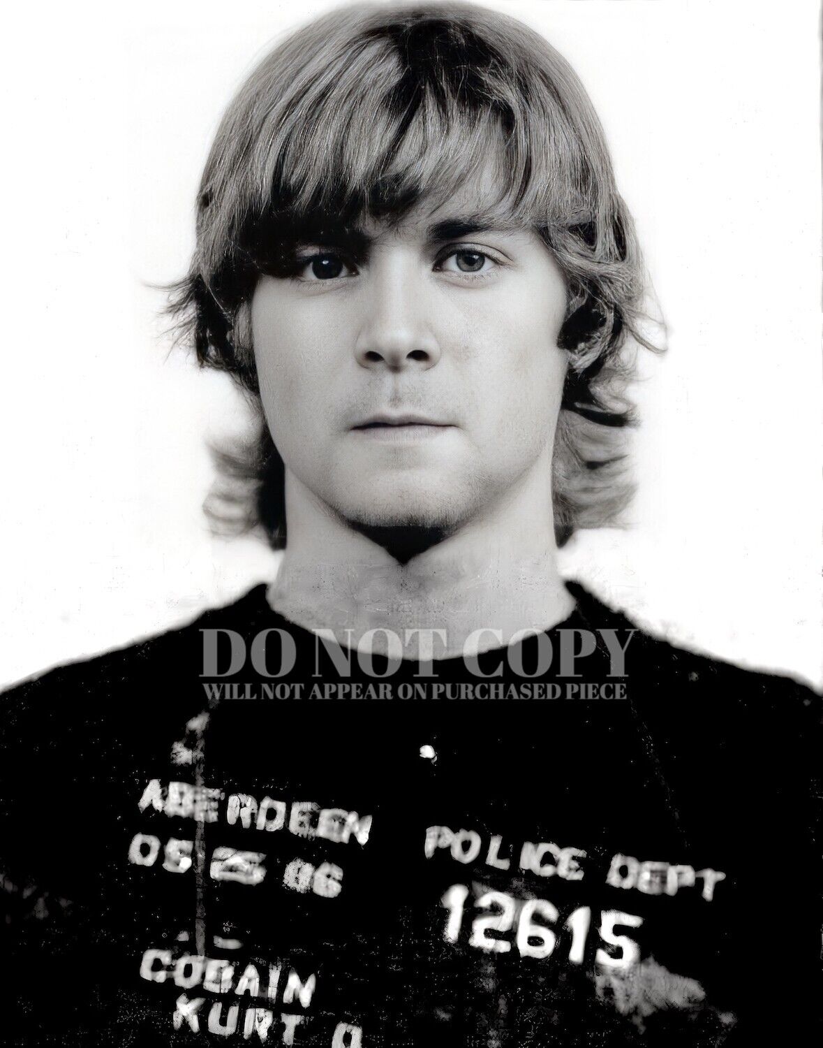 kurt cobain mugshot