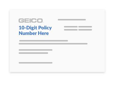 what is geicos 3 digit insurance id number