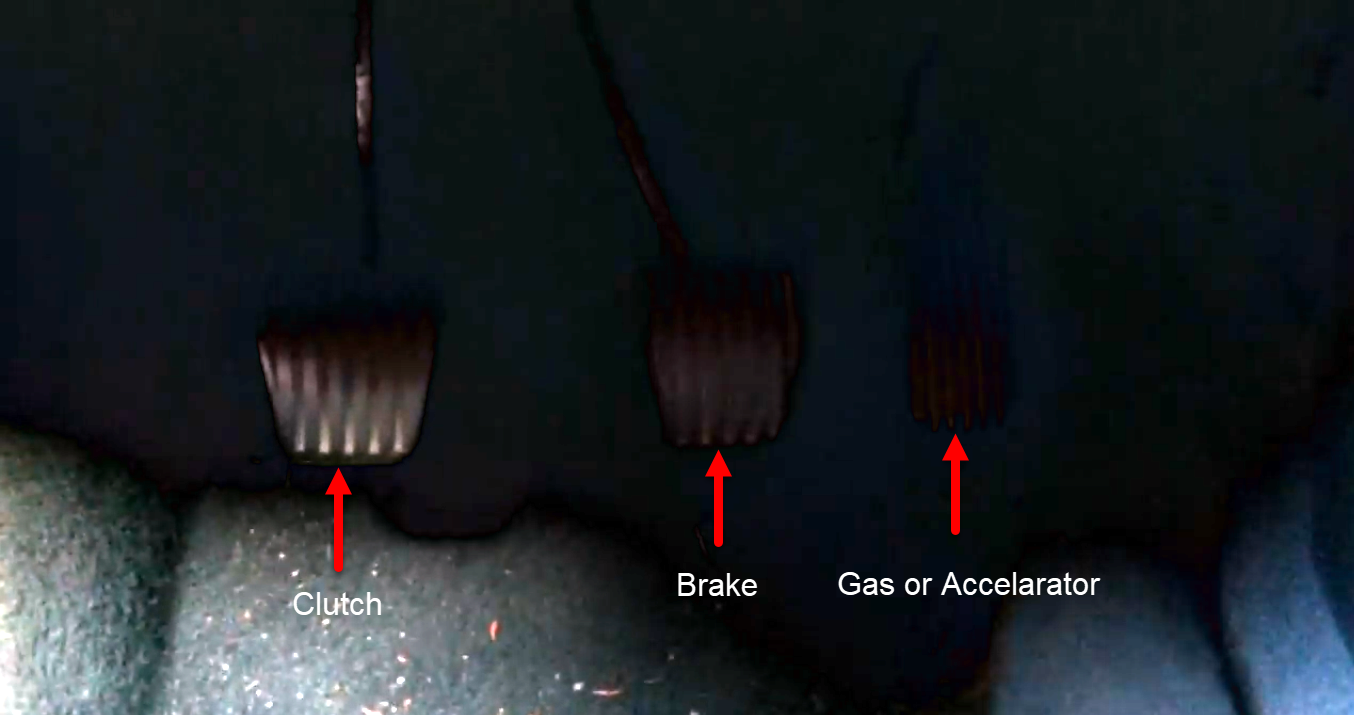 accelerator brake clutch in automatic german cars