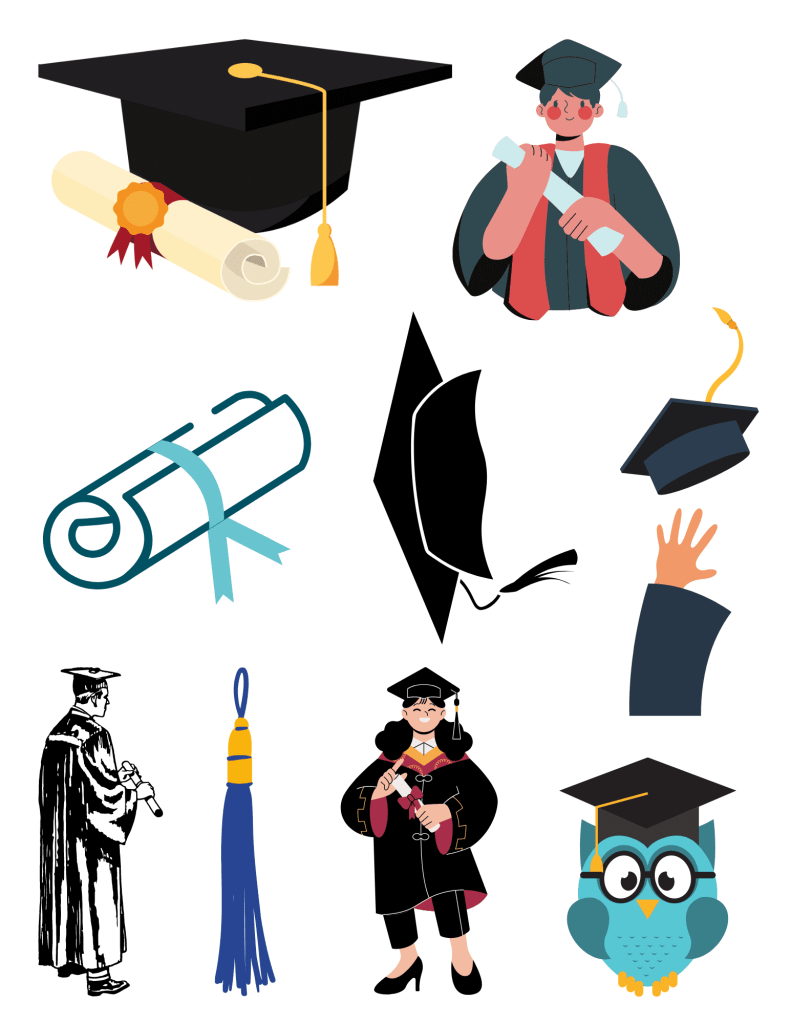 graduation clip art free