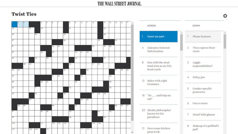 burrowing rodents crossword