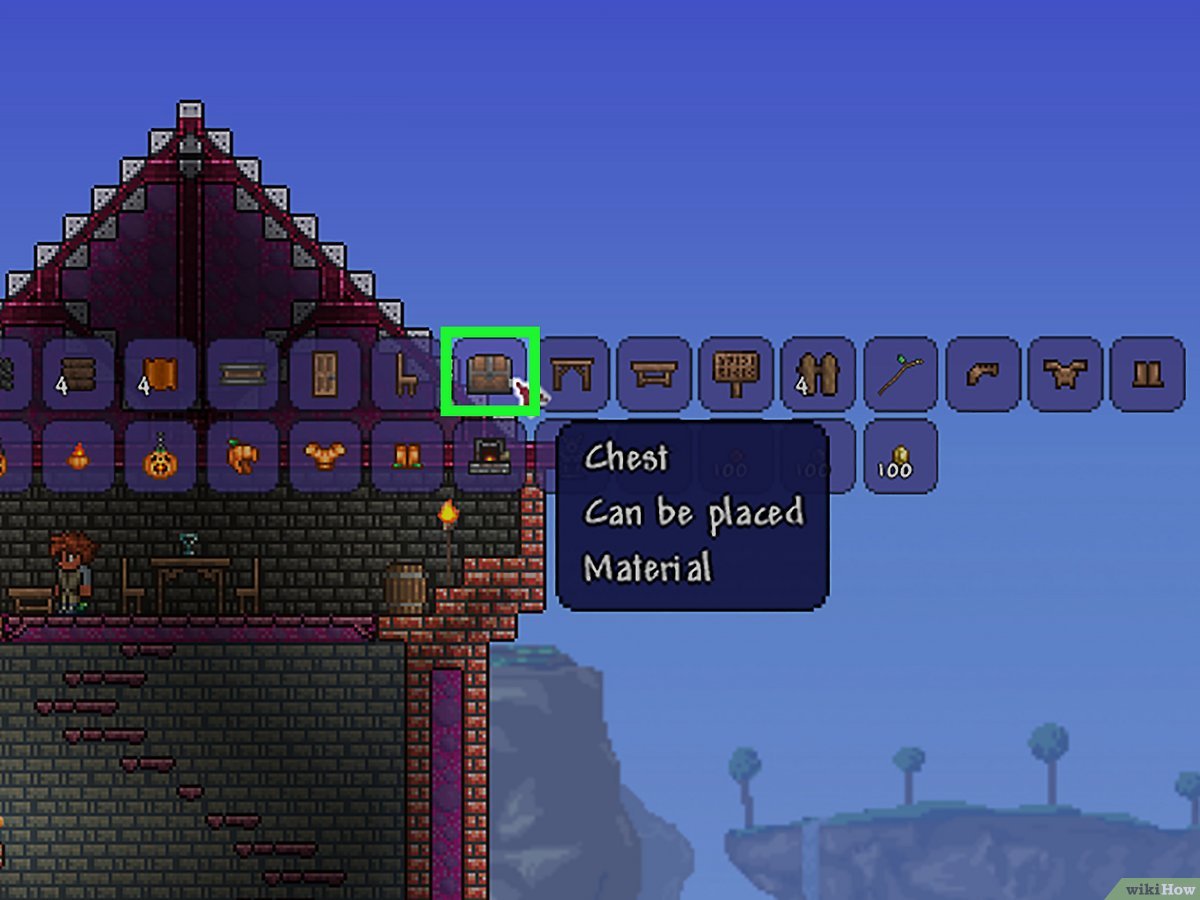 how to make a chest on terraria