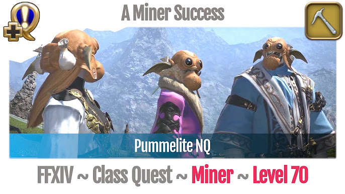 ffxiv miner quests