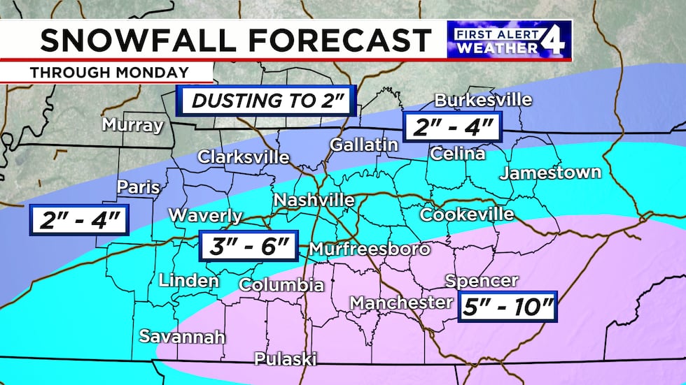 weather in tennessee