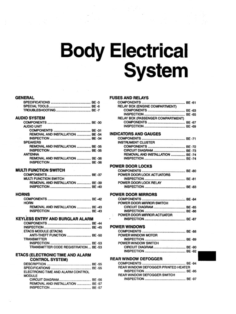 hyundai excel service manual