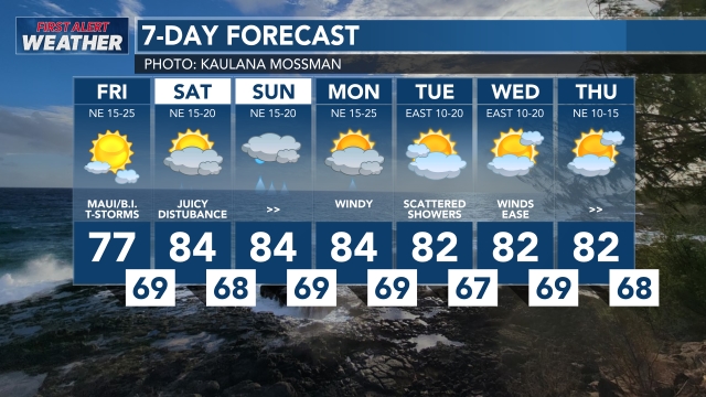 maui hawaii weather forecast 14 day