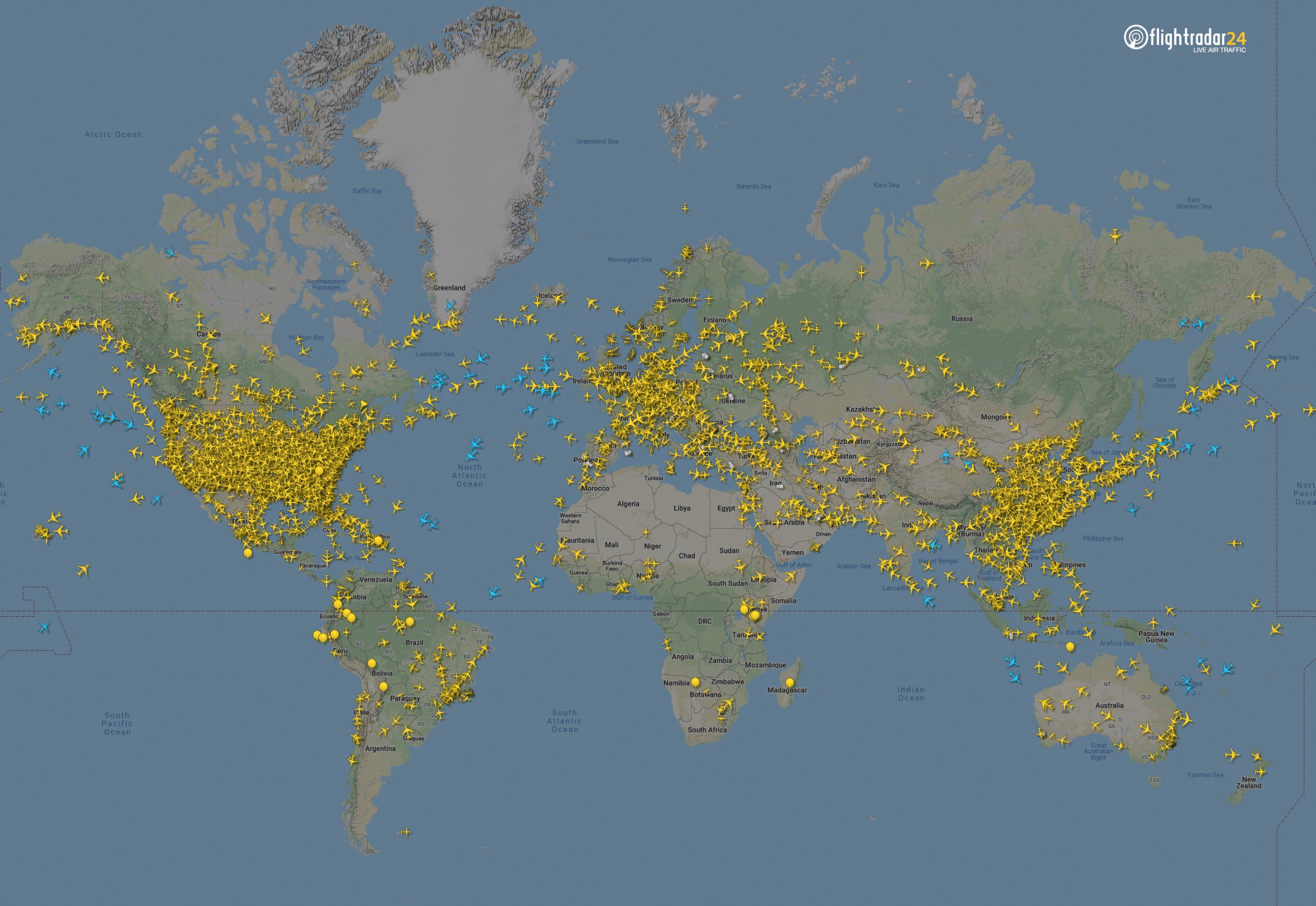 radar flight map