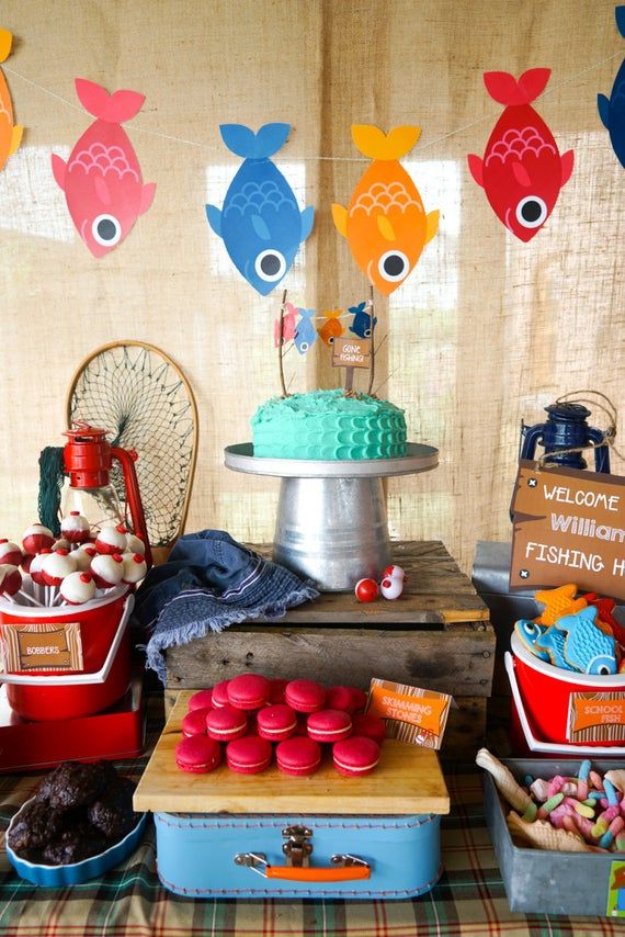 fish party decorations