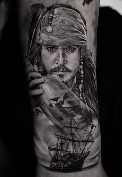 tatuaje jack sparrow