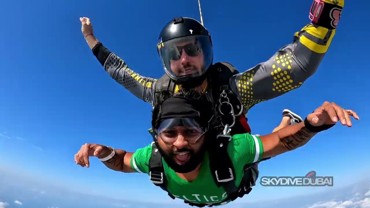 skydive dubai youtube