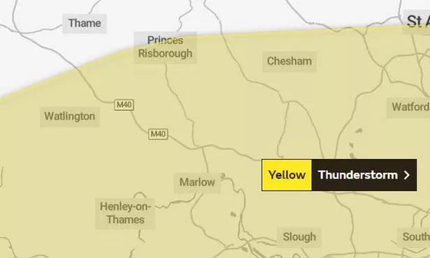 weather high wycombe met office