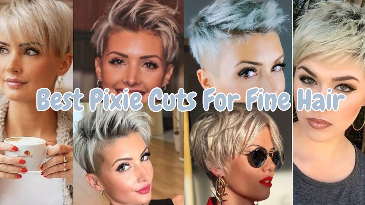 pixie style haircuts for fine hair